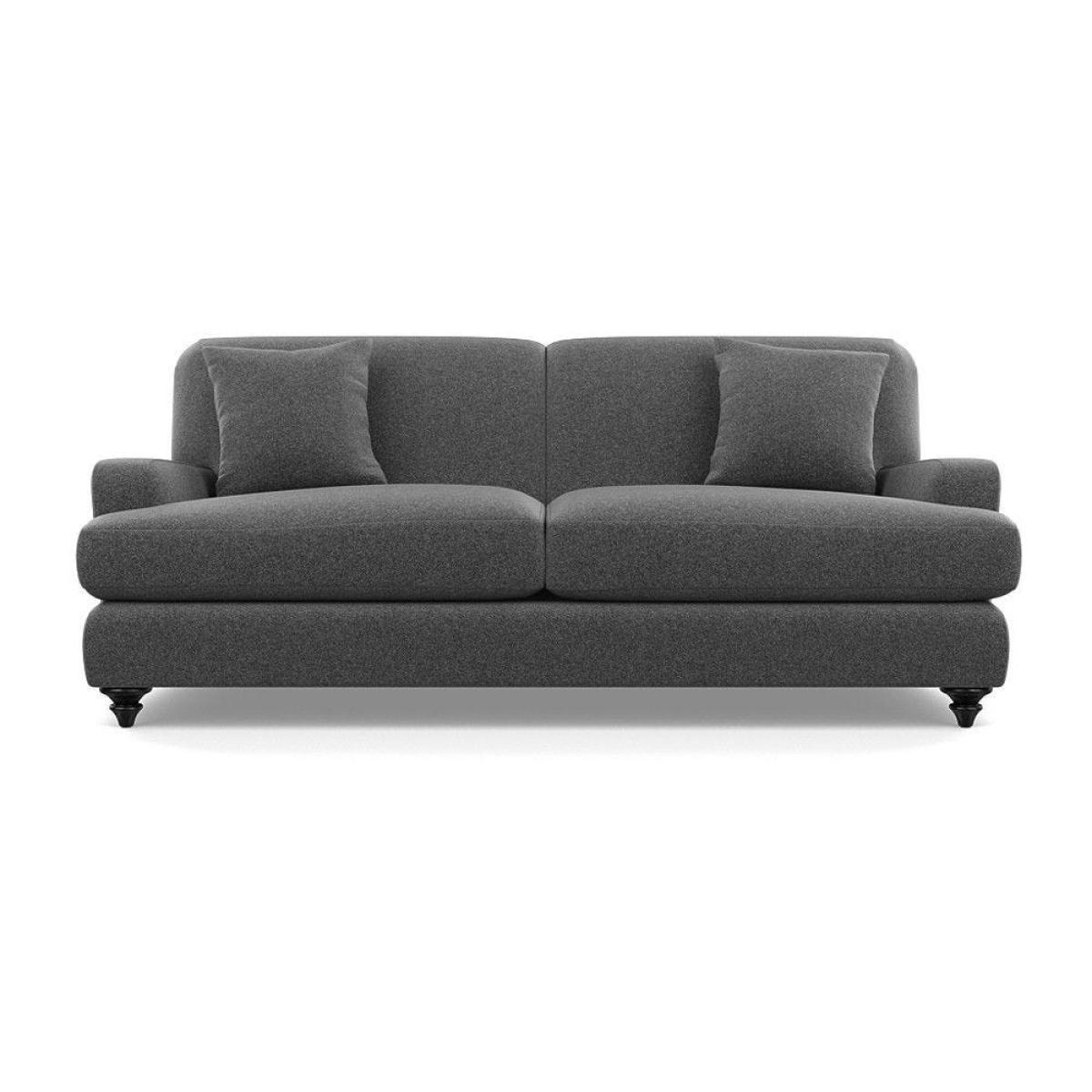 Heal's Hampstead 4 Seater Sofa Capelo LinenCotton Inkspot Chestnut Stain - Heal's UK Furniture – image 26