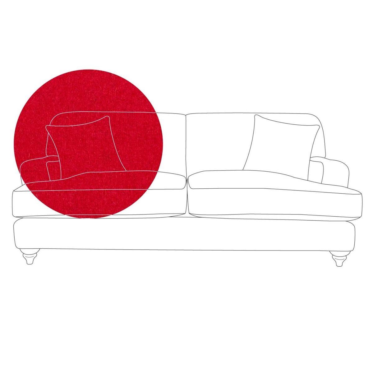 Heal's Hampstead 4 Seater Sofa Capelo LinenCotton Inkspot Chestnut Stain - Heal's UK Furniture – image 27