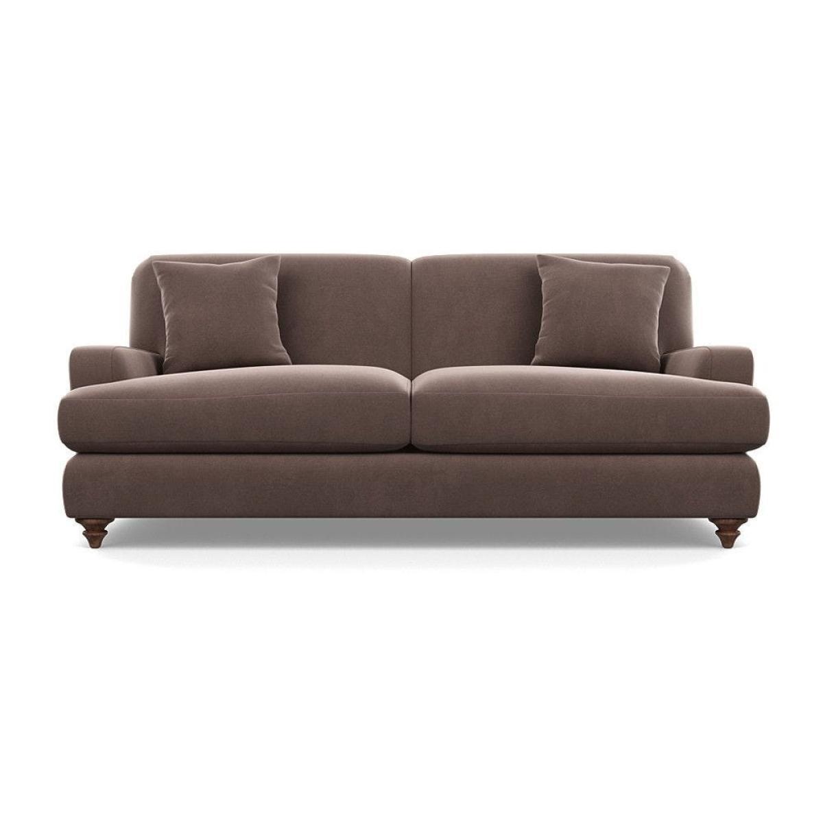 Heal's Hampstead 4 Seater Sofa Capelo LinenCotton Inkspot Chestnut Stain - Heal's UK Furniture – image 29