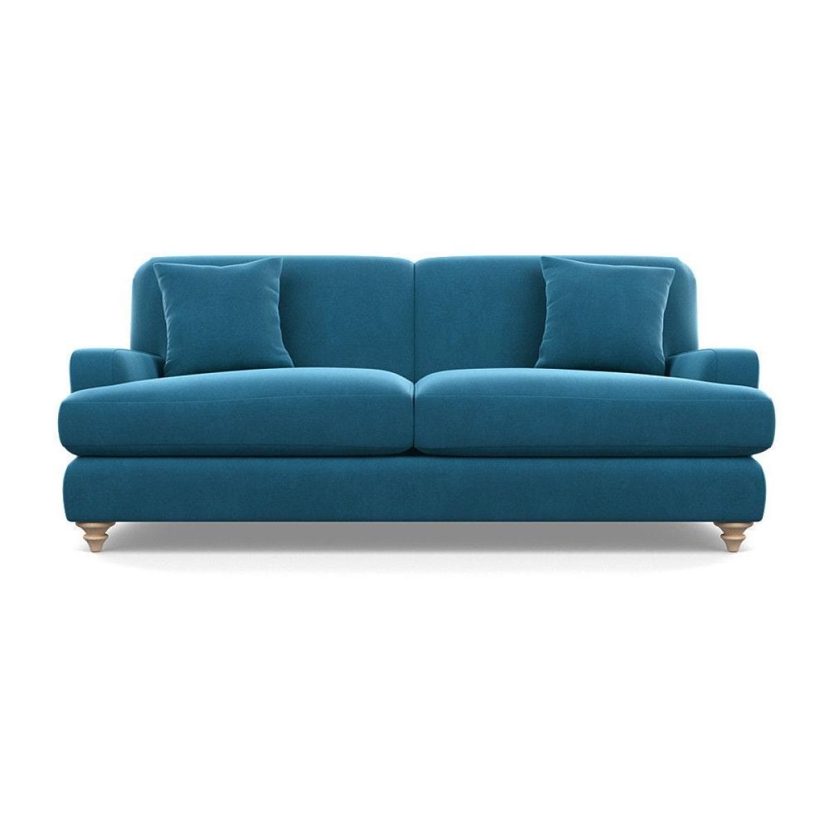Heal's Hampstead 4 Seater Sofa Capelo LinenCotton Inkspot Chestnut Stain - Heal's UK Furniture – image 32