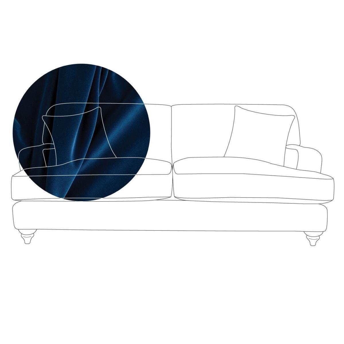 Heal's Hampstead 4 Seater Sofa Capelo LinenCotton Inkspot Chestnut Stain - Heal's UK Furniture – image 35