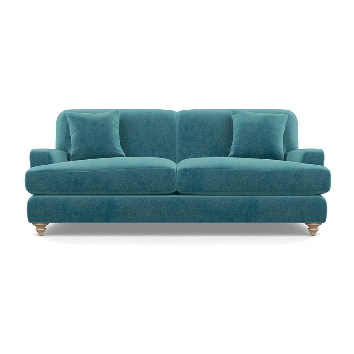 Heal's Hampstead 4 Seater Sofa Capelo LinenCotton Inkspot Chestnut Stain - Heal's UK Furniture – image 39