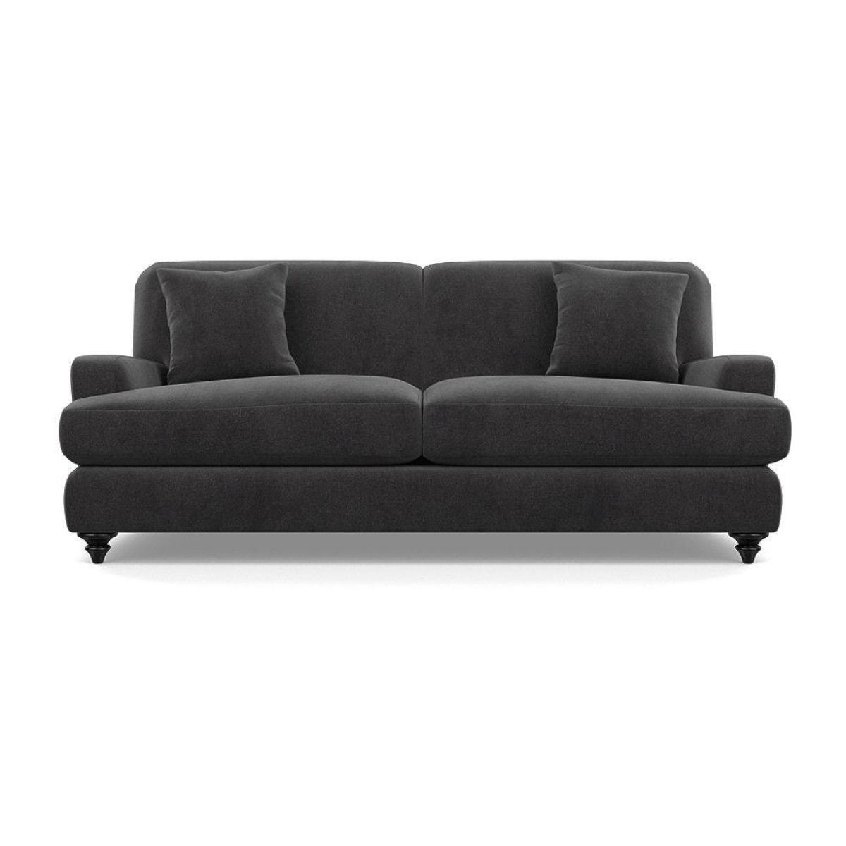 Heal's Hampstead 4 Seater Sofa Capelo LinenCotton Inkspot Chestnut Stain - Heal's UK Furniture – image 42