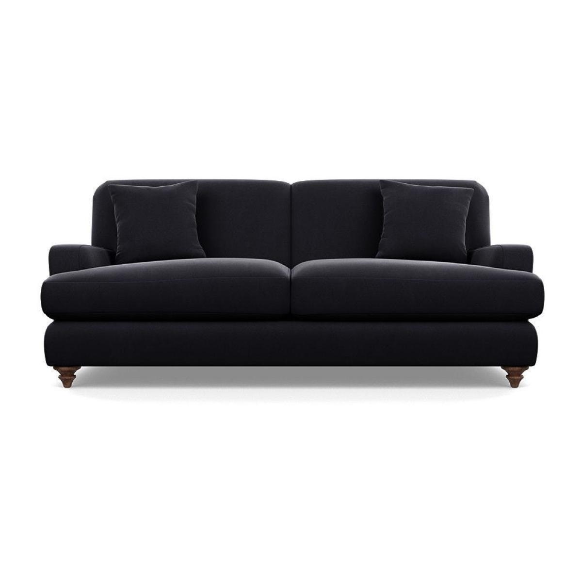 Heal's Hampstead 4 Seater Sofa Capelo LinenCotton Inkspot Chestnut Stain - Heal's UK Furniture – image 55