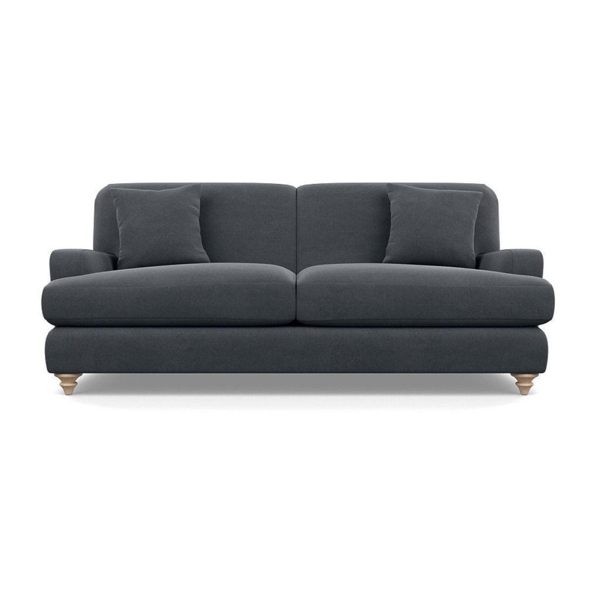Heal's Hampstead 4 Seater Sofa Capelo LinenCotton Inkspot Chestnut Stain - Heal's UK Furniture – image 59