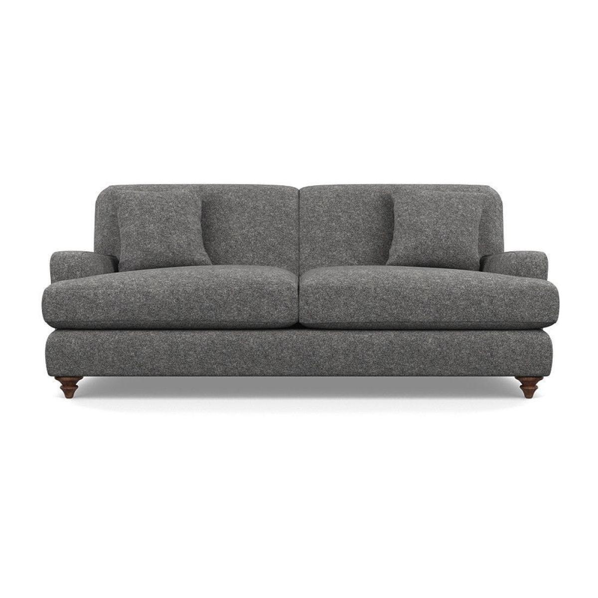 Heal's Hampstead 4 Seater Sofa Capelo LinenCotton Inkspot Chestnut Stain - Heal's UK Furniture – image 7