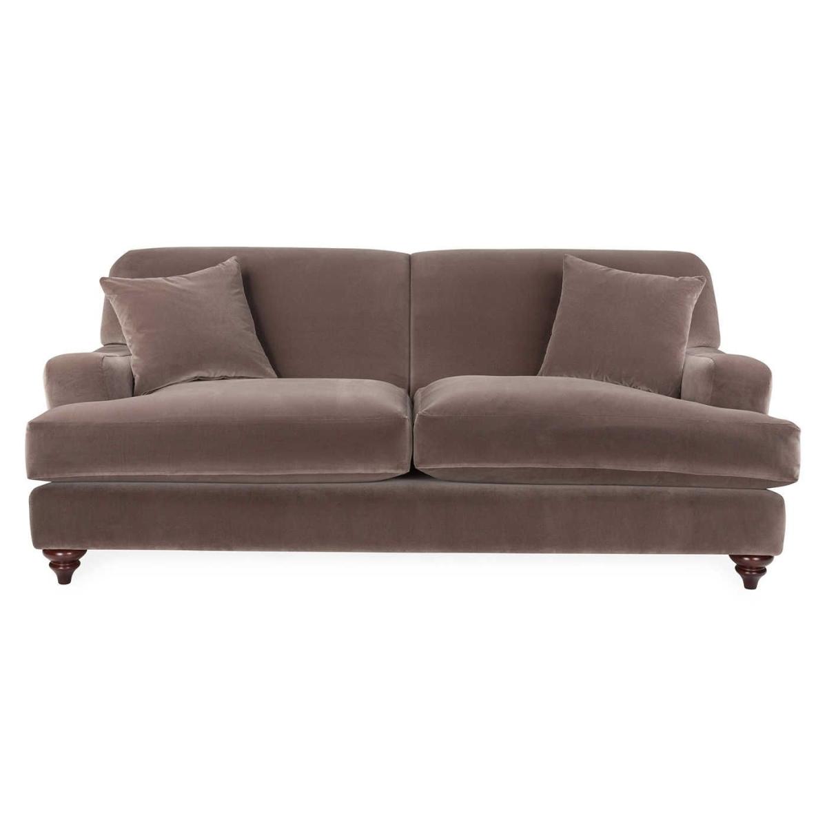 Heal's Hampstead 4 Seater Sofa Capelo LinenCotton Inkspot Chestnut Stain - Heal's UK Furniture – image 63