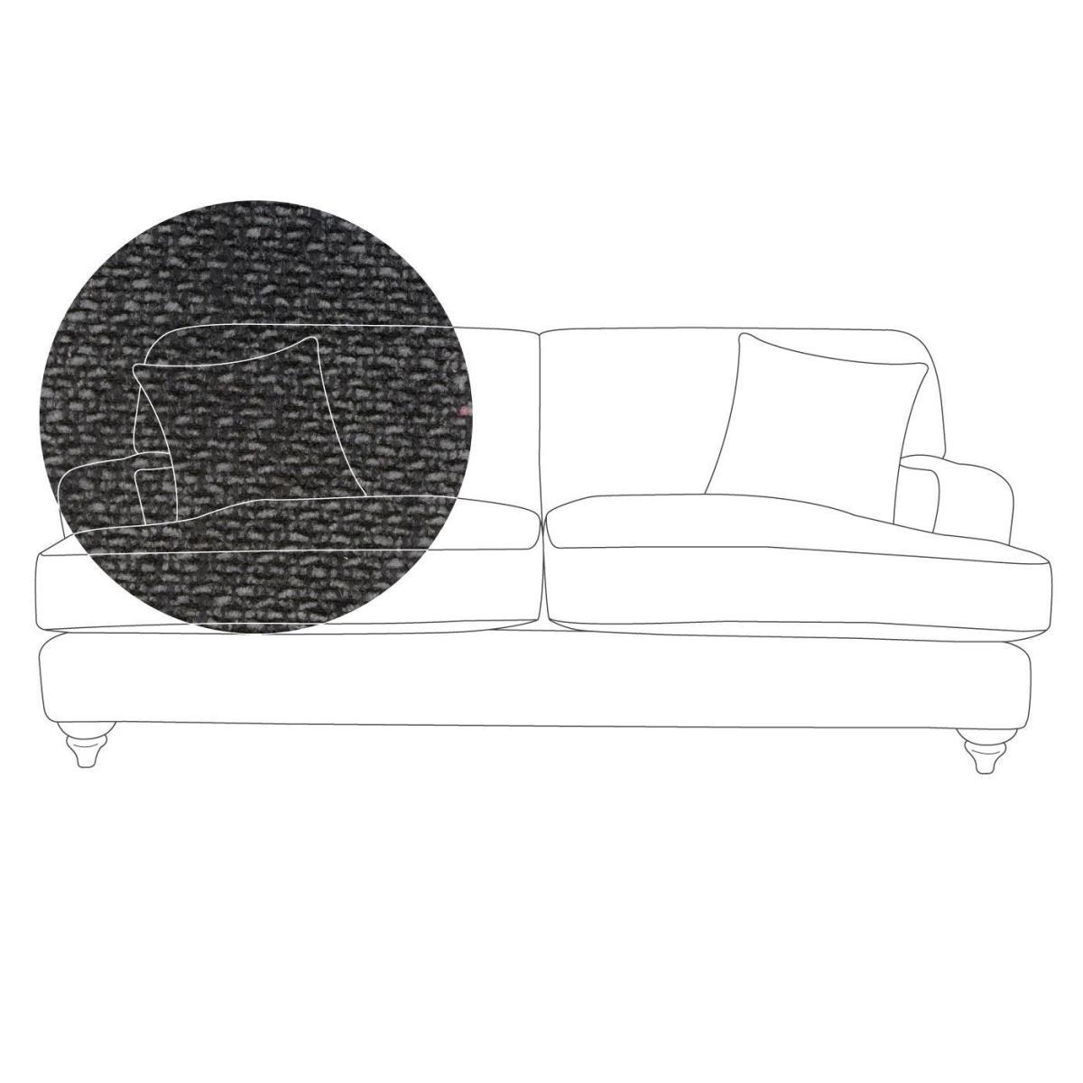 Heal's Hampstead 4 Seater Sofa Capelo LinenCotton Inkspot Chestnut Stain - Heal's UK Furniture – image 64