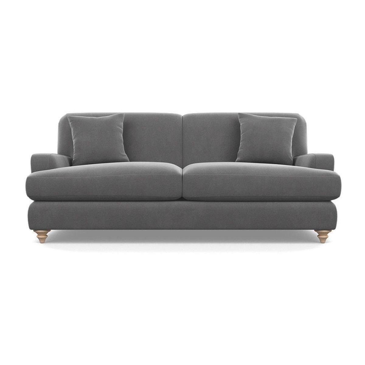 Heal's Hampstead 4 Seater Sofa Capelo LinenCotton Inkspot Chestnut Stain - Heal's UK Furniture – image 9