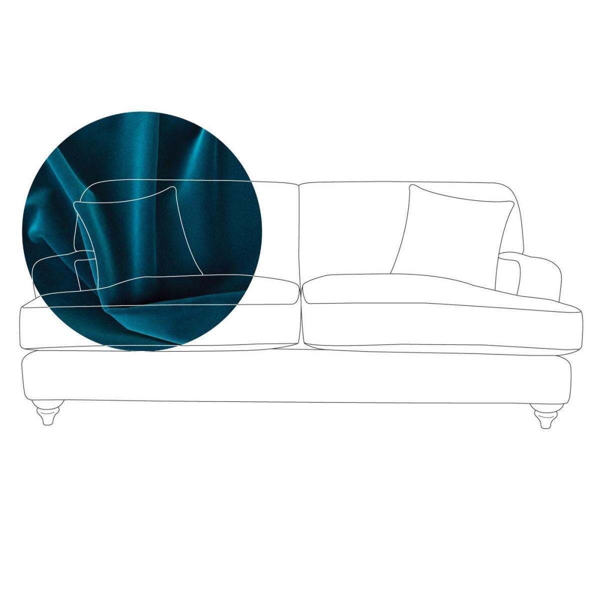 Heal's Hampstead 4 Seater Sofa Capelo LinenCotton Inkspot Chestnut Stain - Heal's UK Furniture – image 10