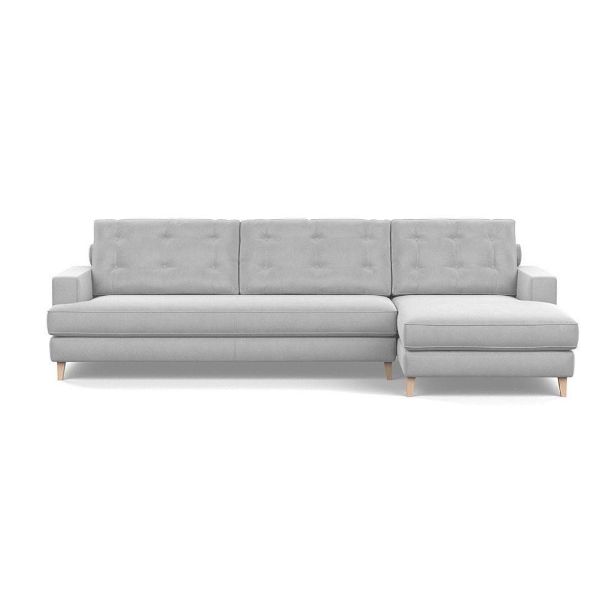 Heal's Mistral 4 Seater Sofa Melton Wool Granite Natural Feet - Heal's UK Furniture – image 51
