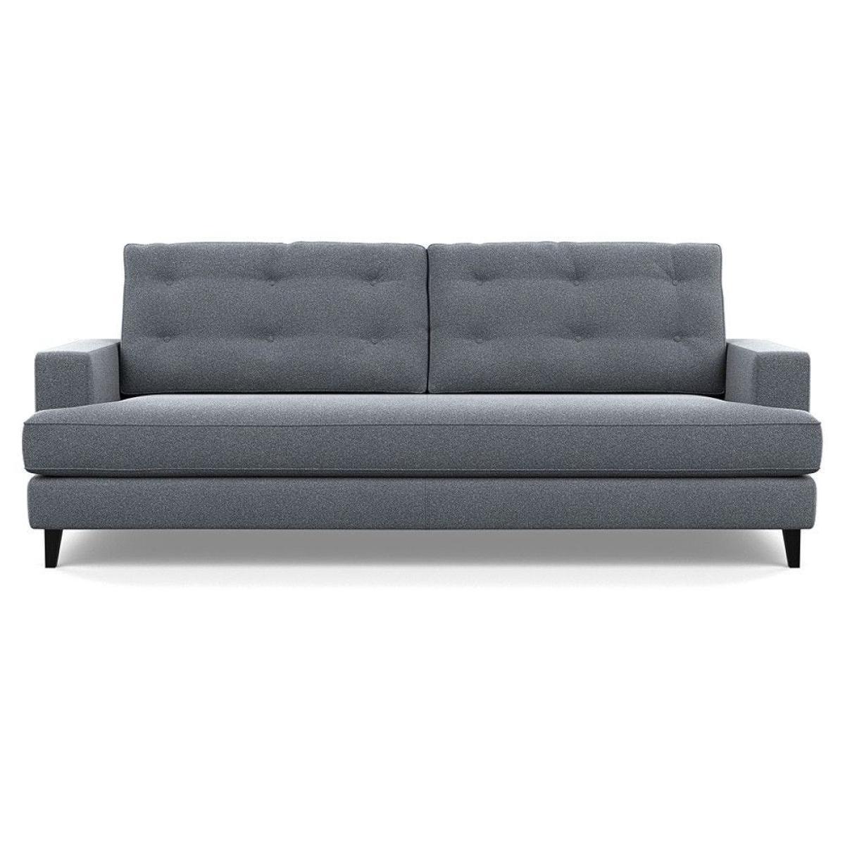Heal's Mistral 4 Seater Sofa Melton Wool Granite Natural Feet - Heal's UK Furniture – image 72