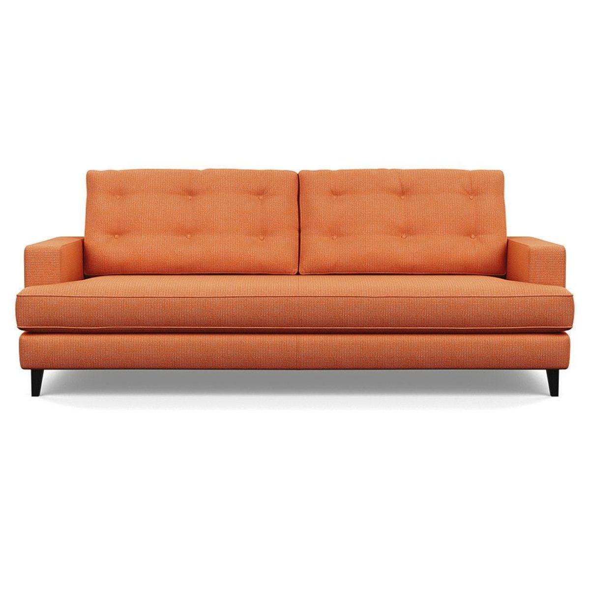 Heal's Mistral 4 Seater Sofa Melton Wool Granite Natural Feet - Heal's UK Furniture – image 92
