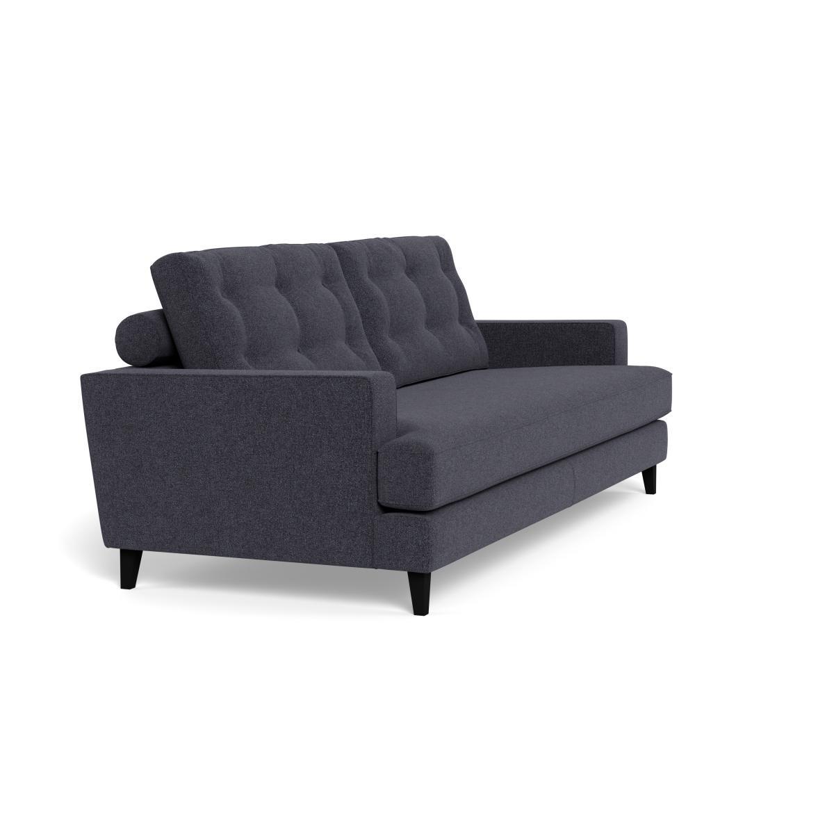 Heal's Mistral 4 Seater Sofa Texture Soot Black Feet - Heal's UK Furniture – image 2