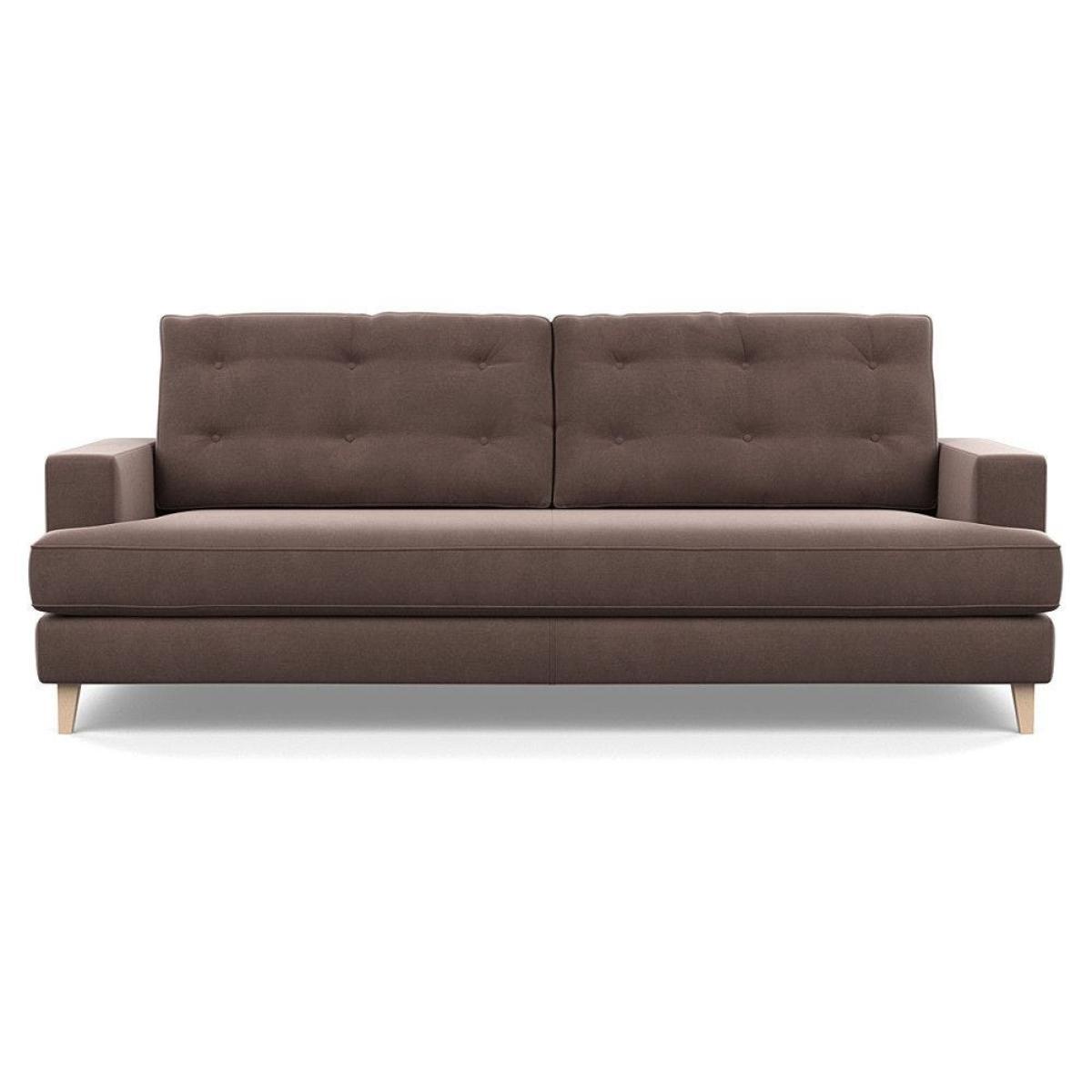 Heal's Mistral 4 Seater Sofa Capelo LinenCotton Sea Salt Black Feet - Heal's UK Furniture – image 5