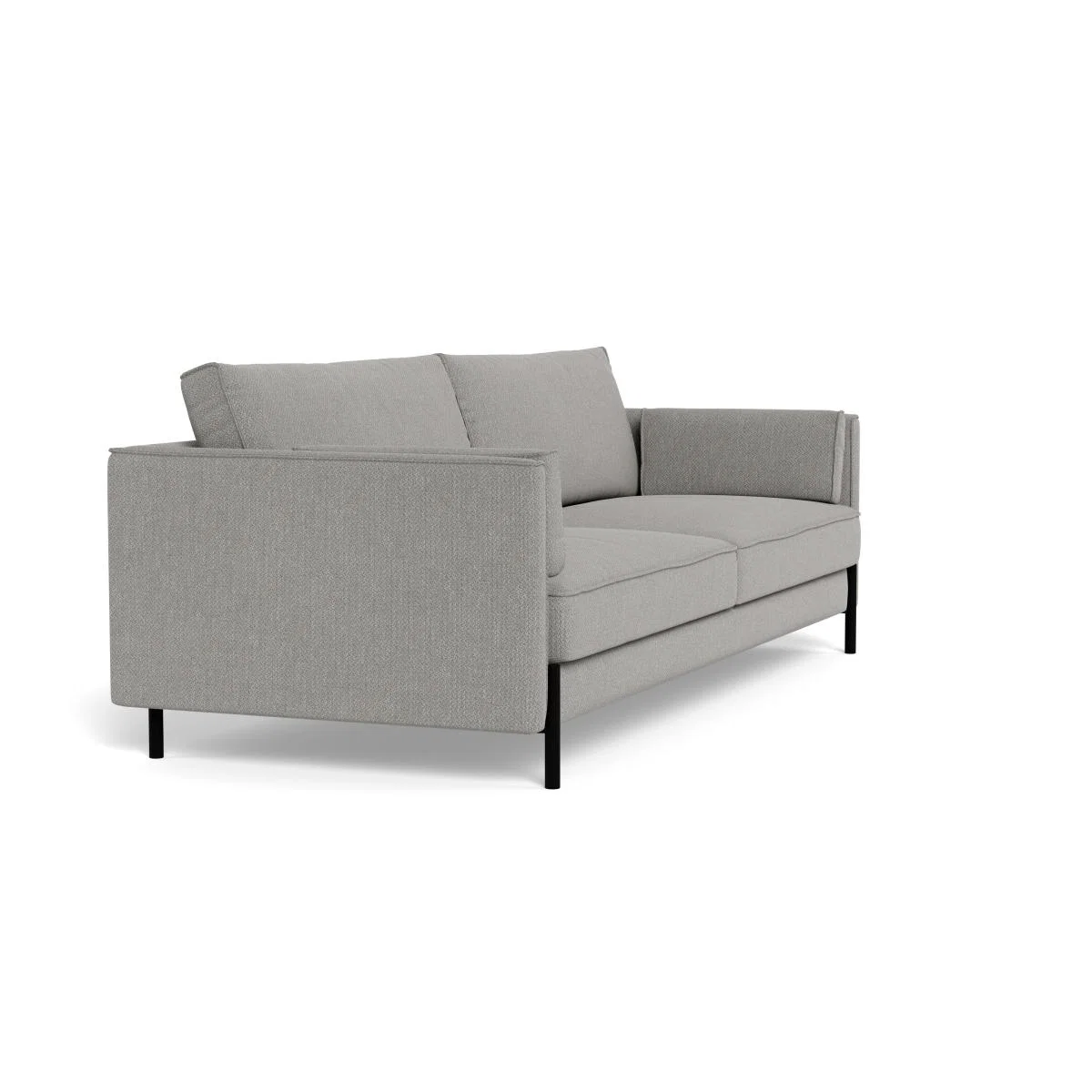 Heal's Tortona 4 seater Sofa Texture Pale Grey – image 3