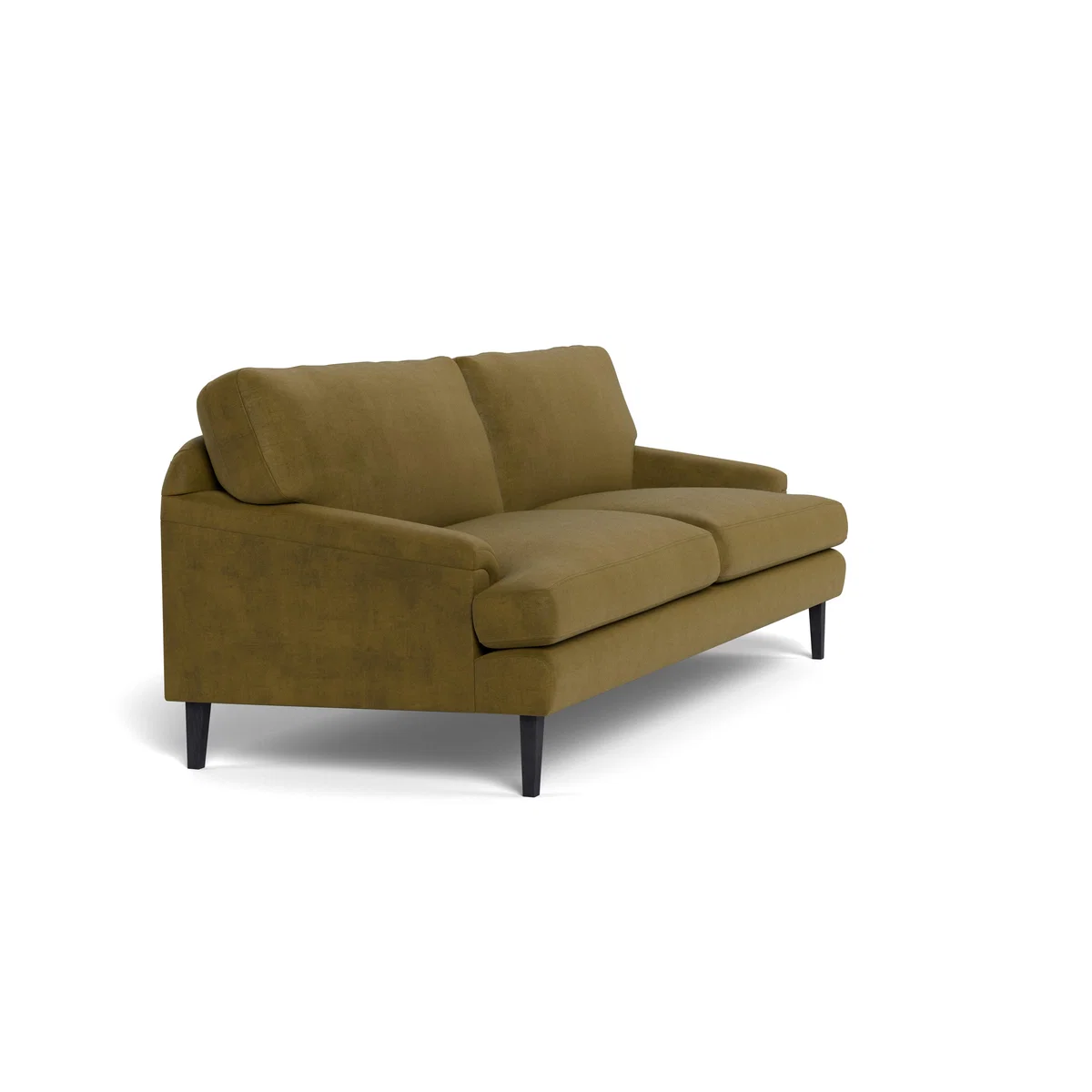 Heal's Stanton 4 Seater Sofa Smart Luxe Velvet Peridot Natural Feet – image 3