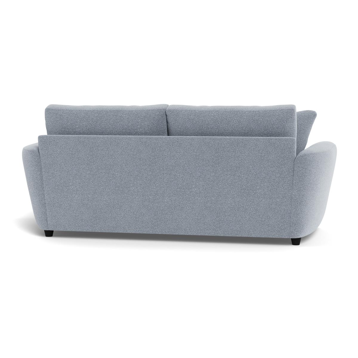 Heal's Snooze 4 Seater Sofa Boucle Steel Black Feet – image 5