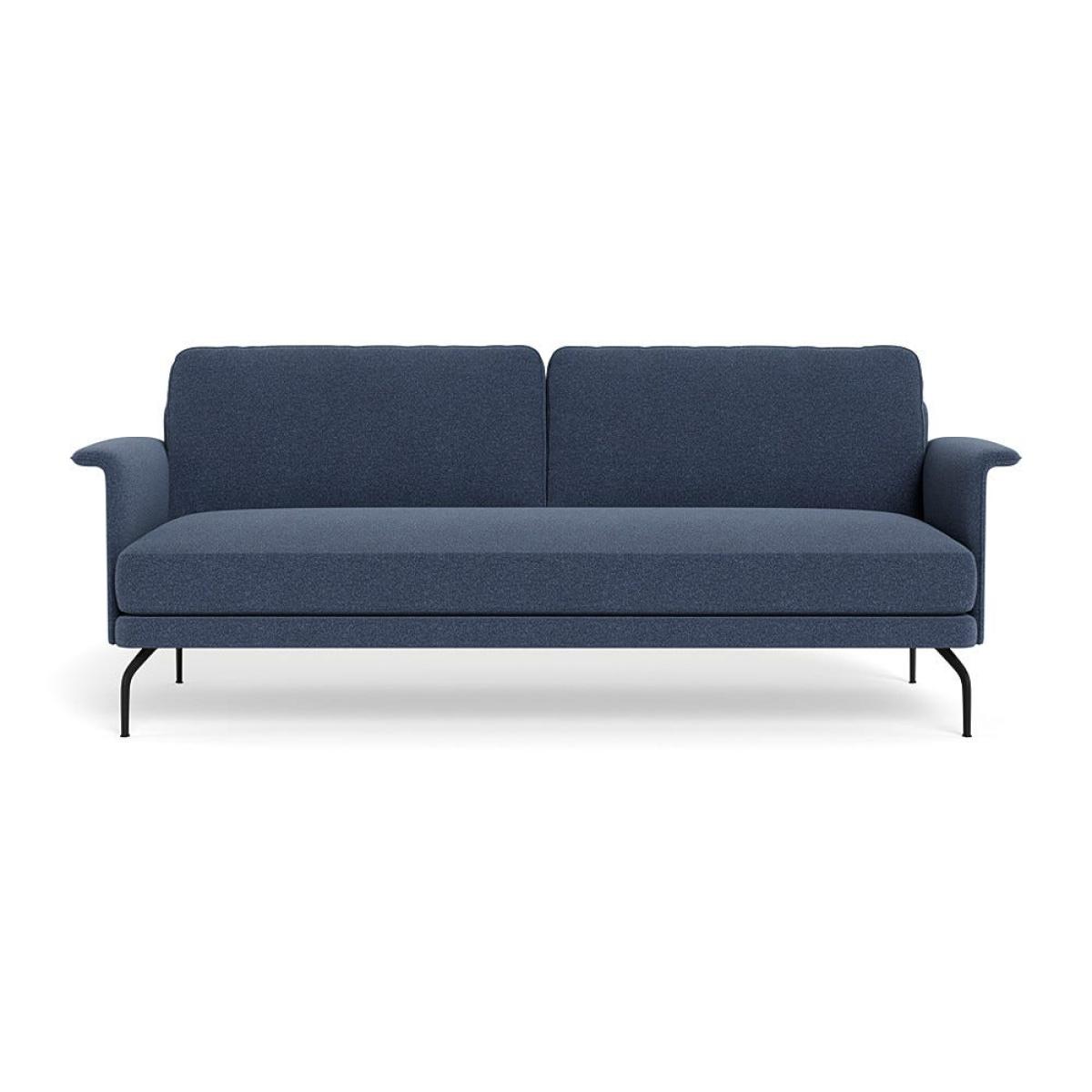 Heal's Iver 4 Seater Sofa Boucle Indigo Black Feet – image 2