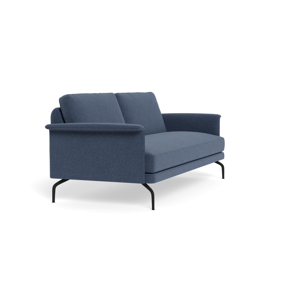 Heal's Iver 4 Seater Sofa Boucle Indigo Black Feet – image 3
