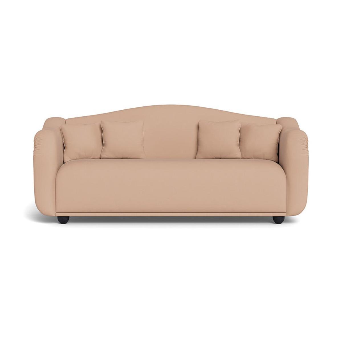 Heal's Tetbury 4 Seater Sofa Capelo Linen-Cotton Rosedale Black Feet – image 2