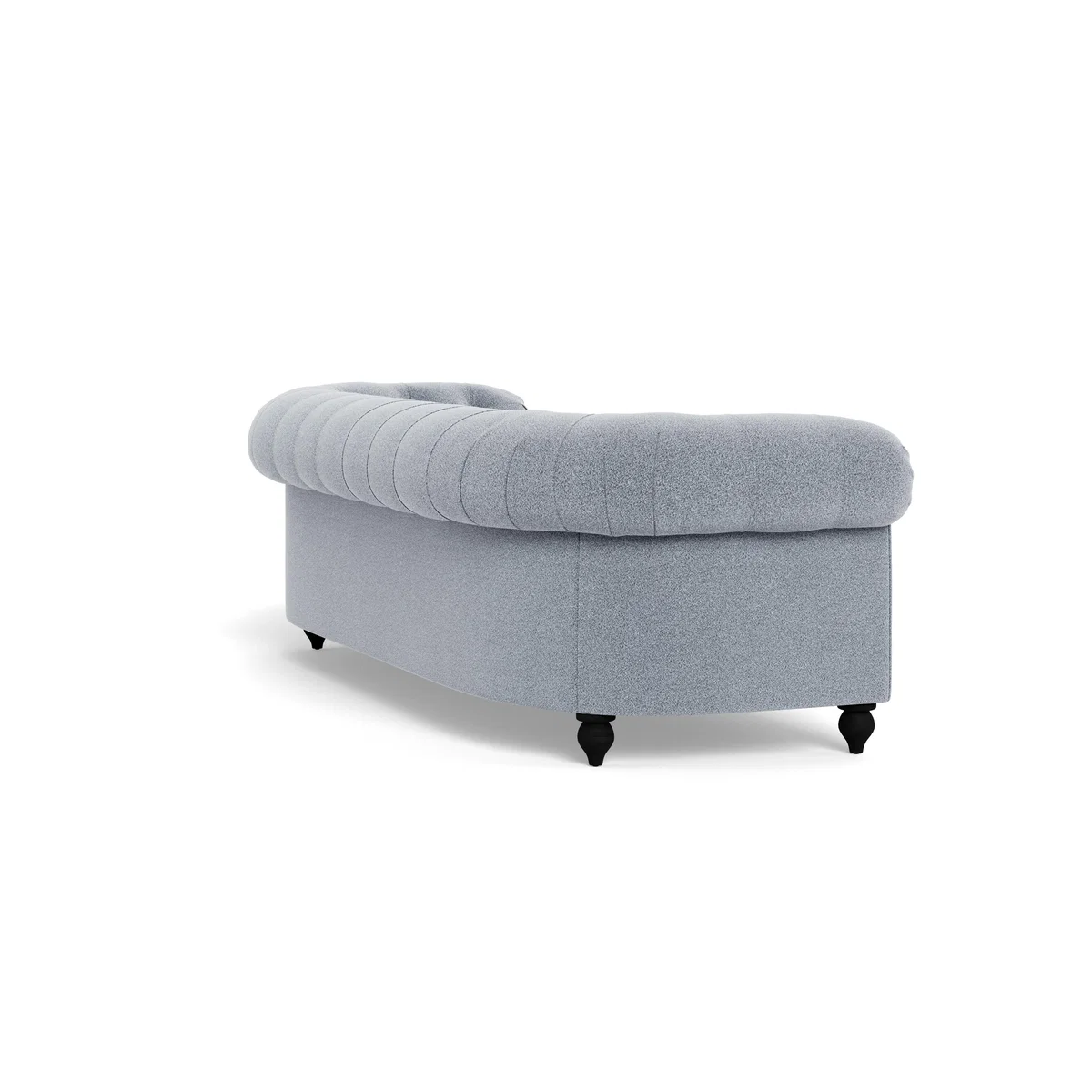 Heal's Fitzrovia 4 Seater Sofa Boucle Steel Natural Feet – image 4