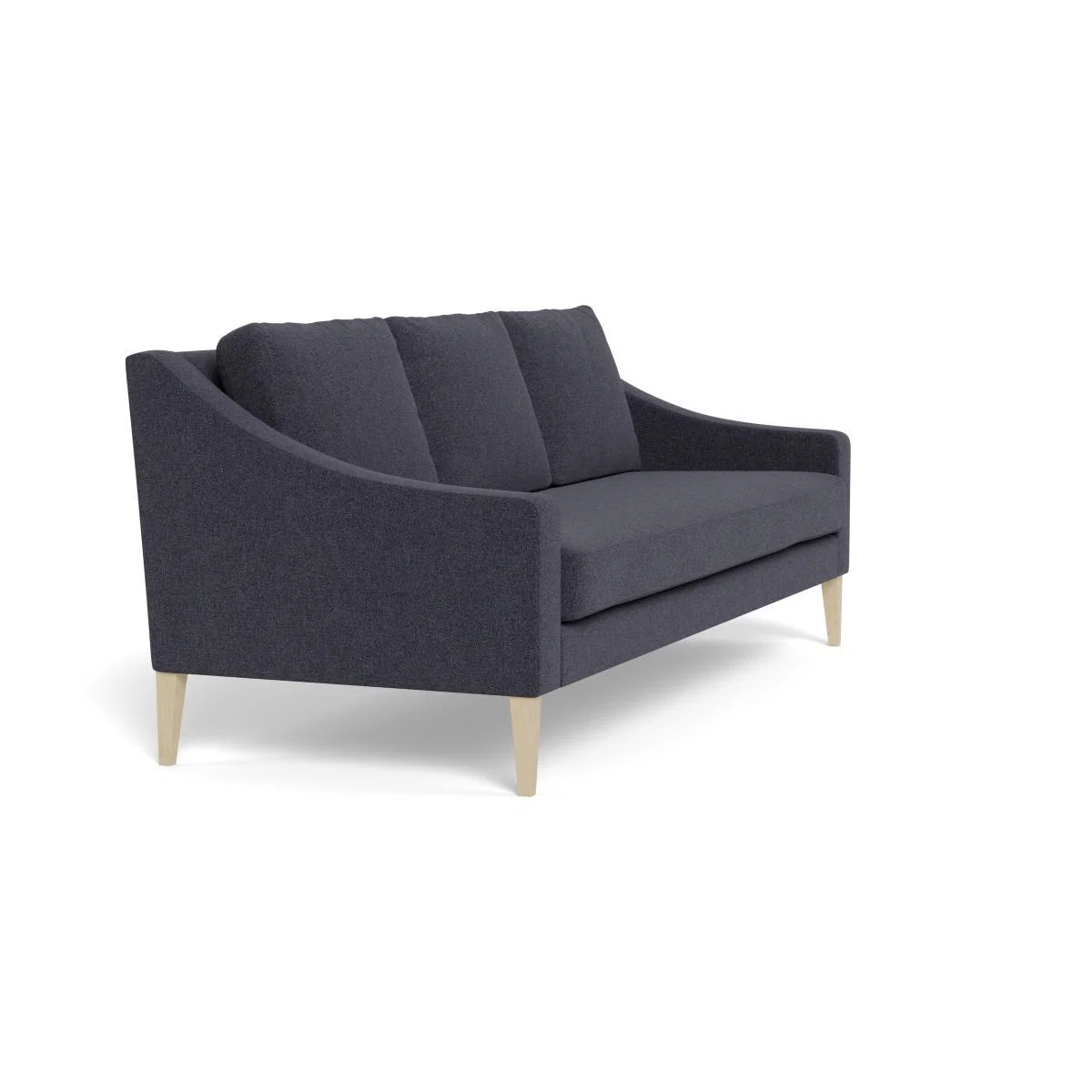 Heal's Richmond 4 Seater Sofa Texture Soot Natural Feet - Heal's UK Furniture – image 2