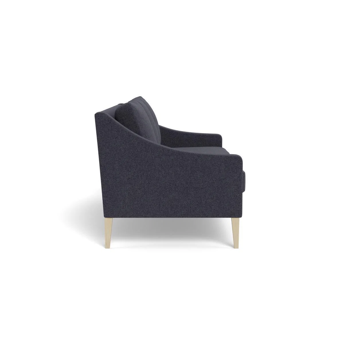 Heal's Richmond 4 Seater Sofa Texture Soot Natural Feet - Heal's UK Furniture – image 3