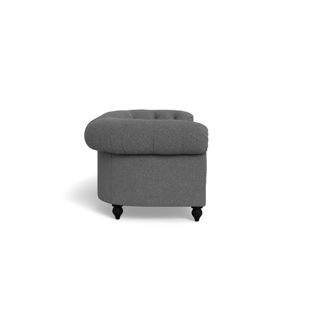 Heal's Fitzrovia 4 Seater Sofa Tejo Recycled Noir Stained Oak Feet - Heal's UK Furniture – image 3