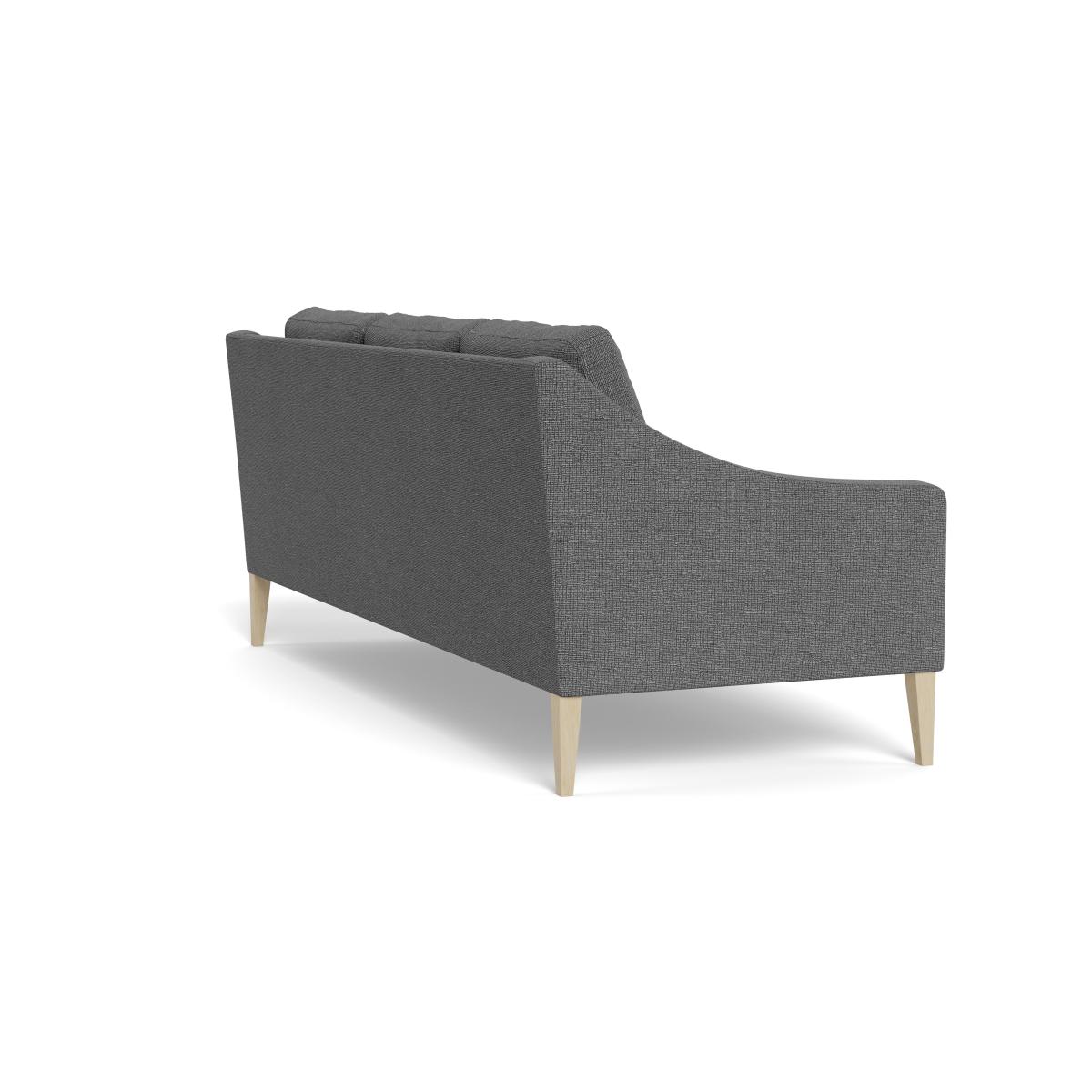 Heal's Richmond 4 Seater Sofa Tejo Recycled Noir Black Feet – image 5