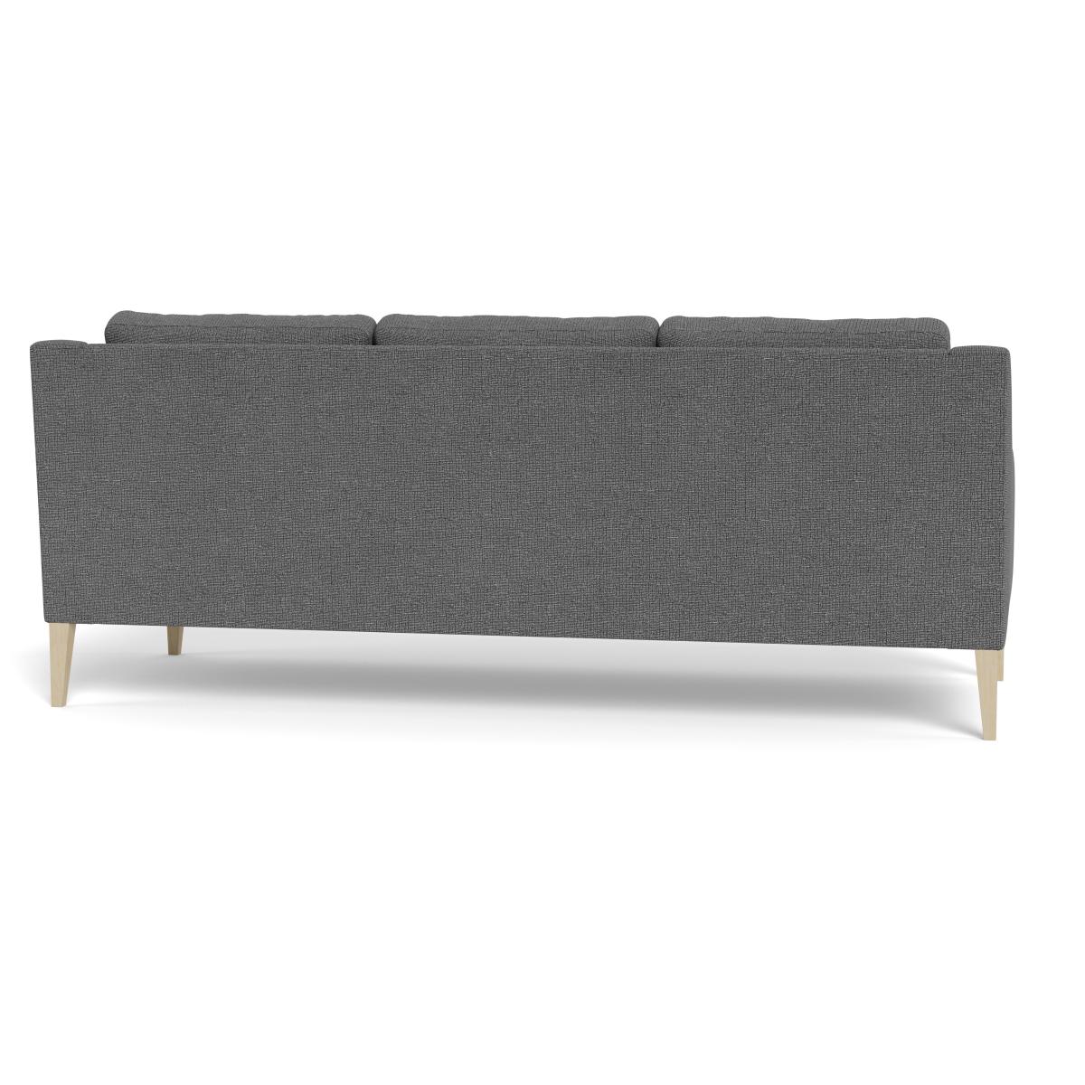 Heal's Richmond 4 Seater Sofa Tejo Recycled Noir Black Feet – image 6