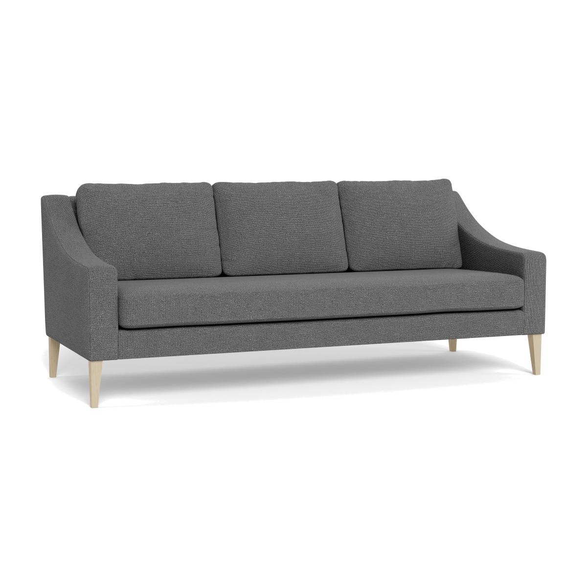 Heal's Richmond 4 Seater Sofa Tejo Recycled Noir Black Feet – image 1
