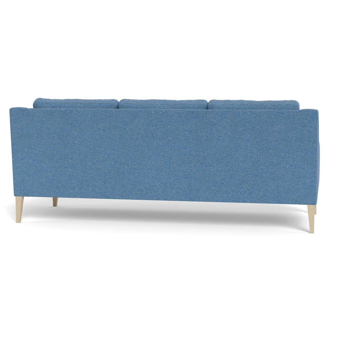 Heal's Richmond 4 Seater Sofa Tejo Recycled Cobalt Natural Feet - Heal's UK Furniture – image 5