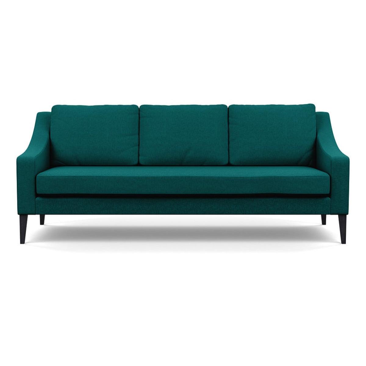 Heal's Richmond 4 Seater Sofa Brushed Cotton Pine Black Feet – image 2