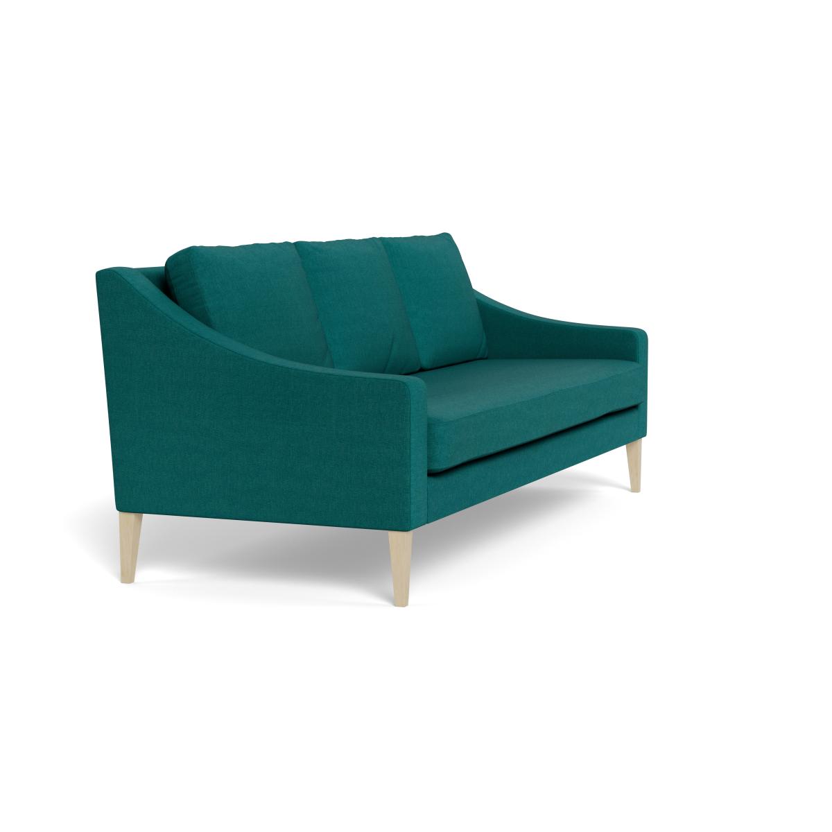 Heal's Richmond 4 Seater Sofa Brushed Cotton Pine Black Feet – image 3