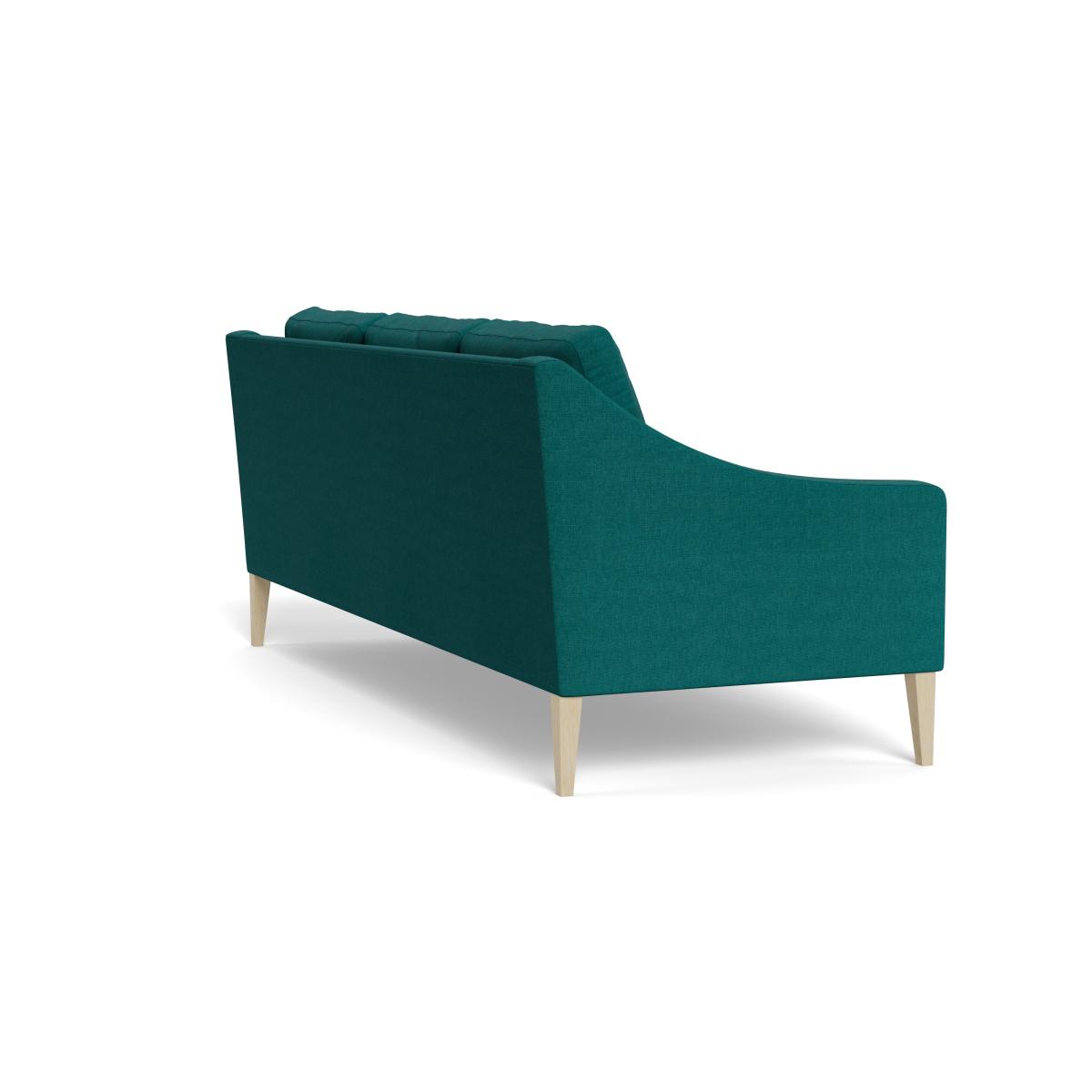 Heal's Richmond 4 Seater Sofa Brushed Cotton Pine Black Feet – image 5