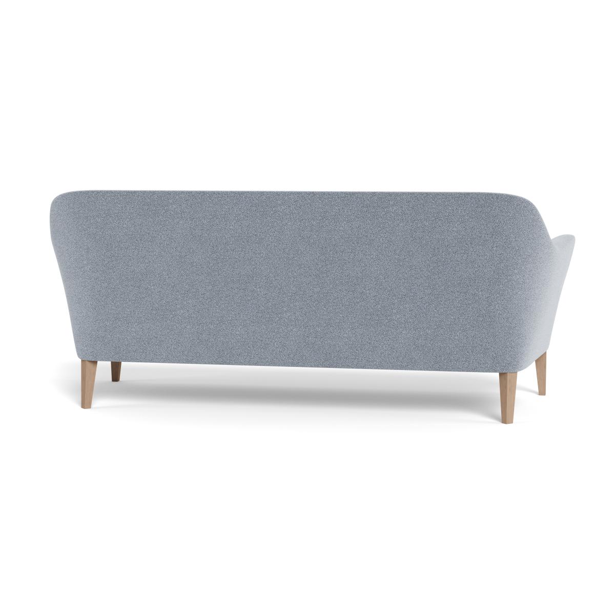 Heal's Wallis 4 Seater Sofa Boucle Steel Black Painted Oak Feet – image 5