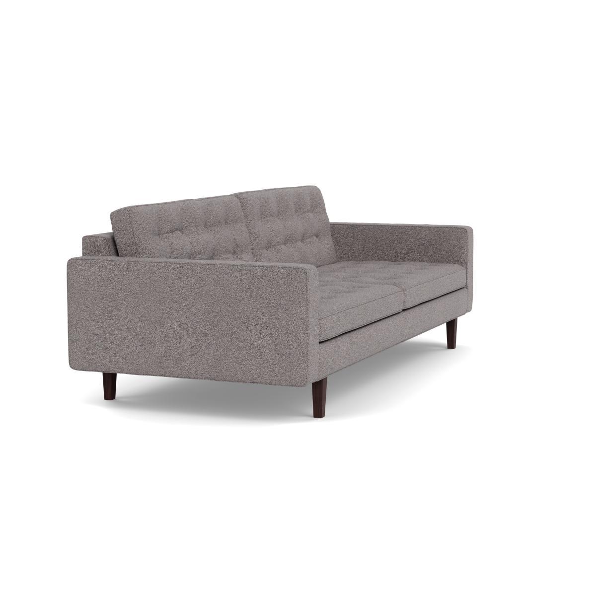 Heal's Hepburn 4 Seater Loop Boucle Granite Walnut - Heal's UK Furniture – image 2
