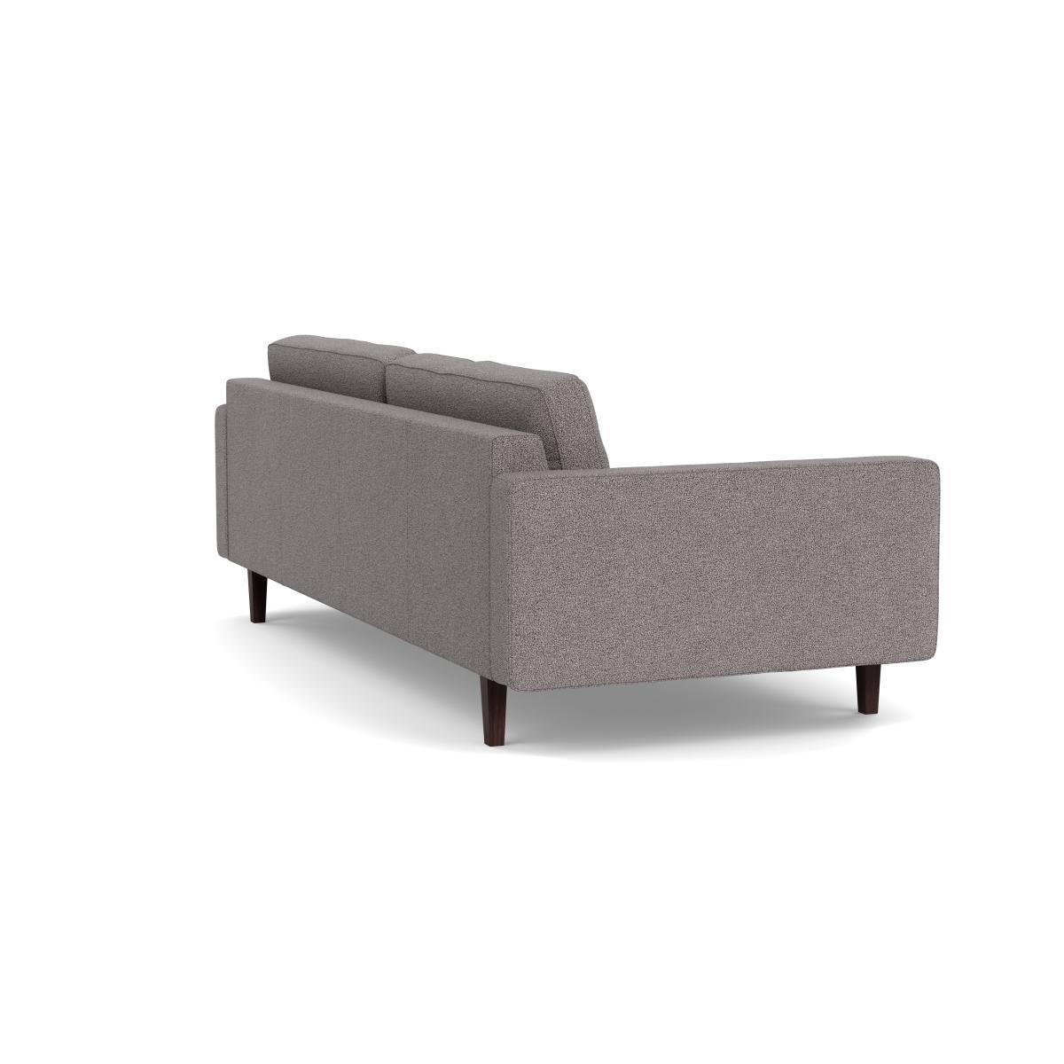 Heal's Hepburn 4 Seater Loop Boucle Granite Walnut - Heal's UK Furniture – image 4