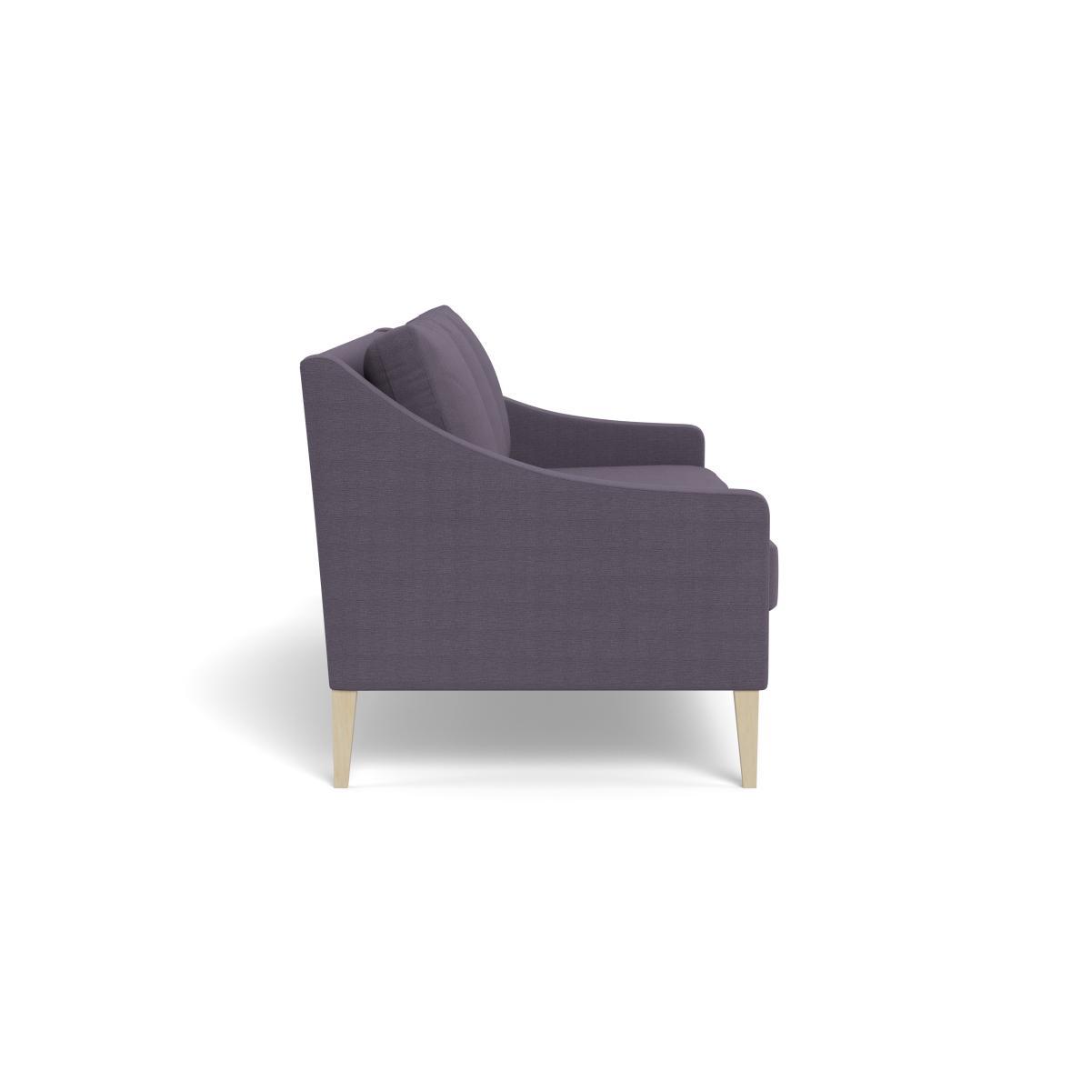 Heal's Richmond 4 Seater Sofa Linen Shadow Black Feet - Heal's UK Furniture – image 3