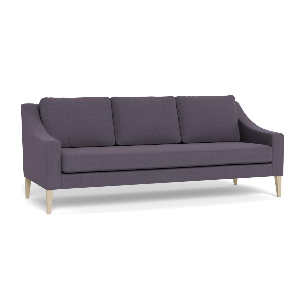 Heal's Richmond 4 Seater Sofa Linen Shadow Black Feet - Heal's UK Furniture – image 1