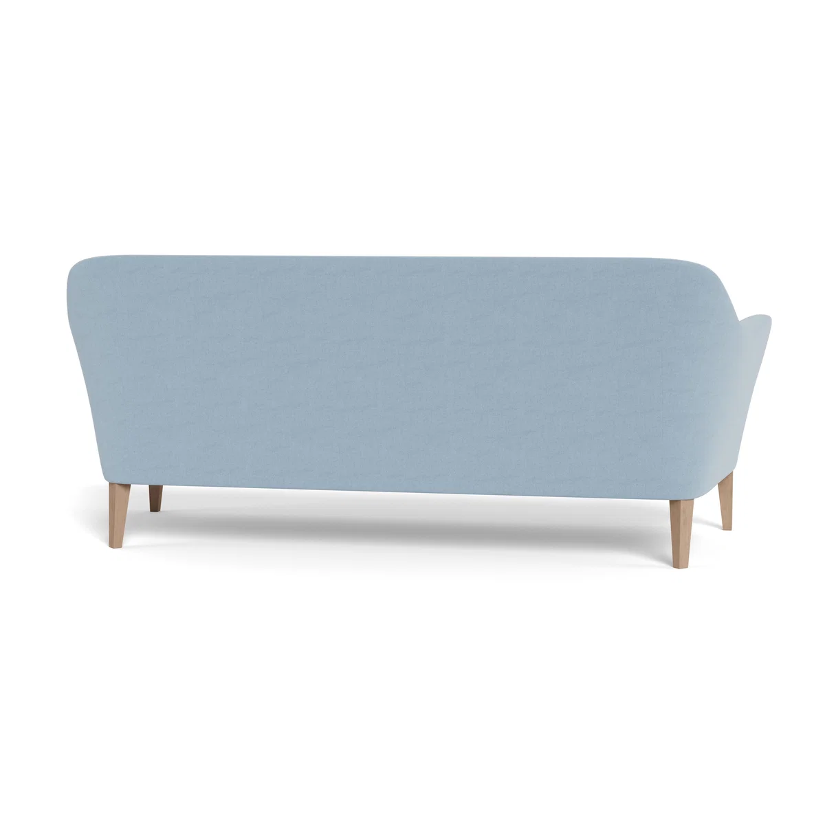 Heal's Wallis 4 Seater Sofa Capelo LinenCotton Sea Shanty Walnut Feet - Heal's UK Furniture – image 5
