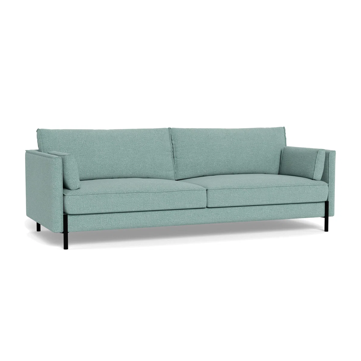 Heal's Tortona 4 seater Sofa Tejo Recycled Teal - Heal's UK Furniture – image 1