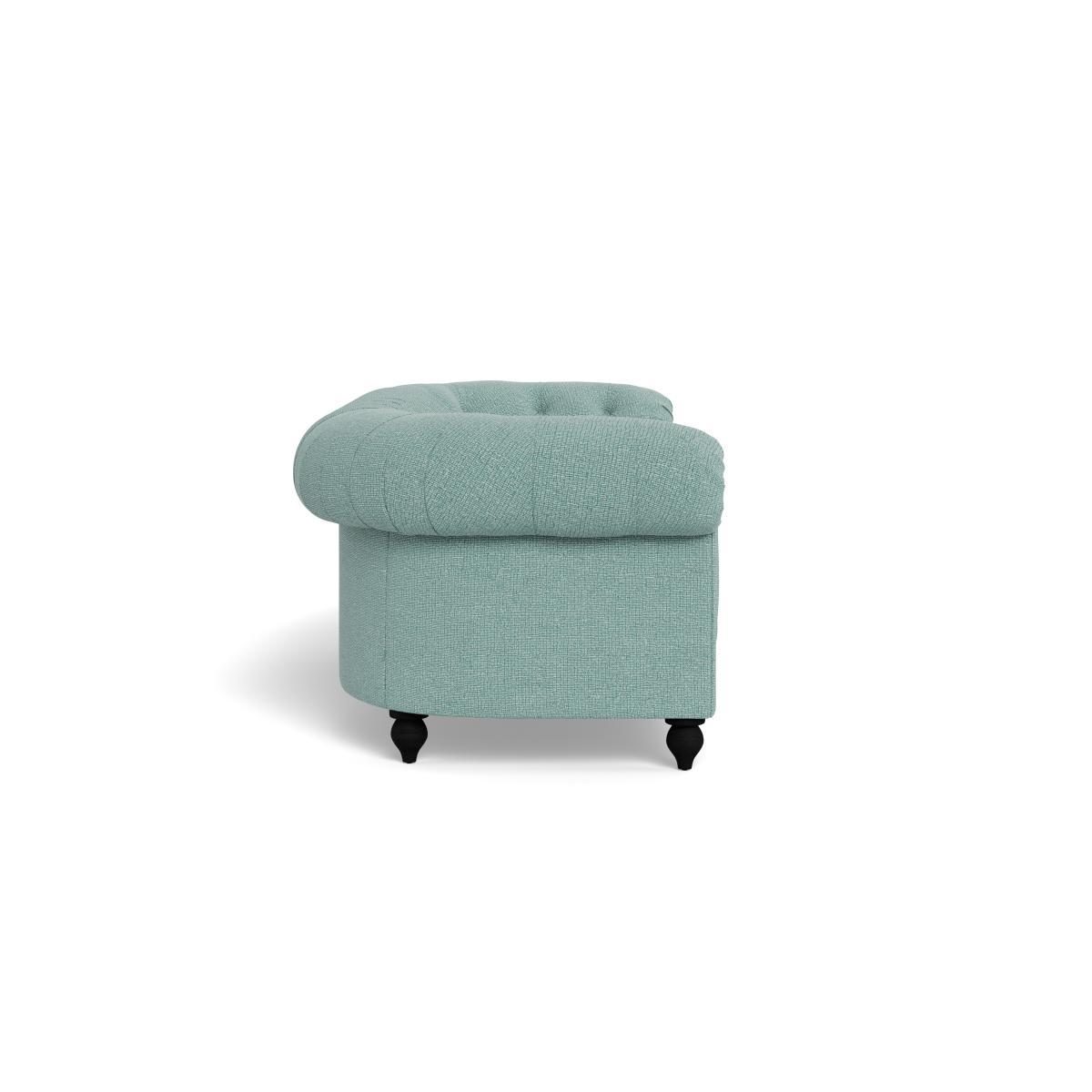 Heal's Fitzrovia 4 Seater Sofa Tejo Recycled Teal Natural Oak Feet - Heal's UK Furniture – image 3