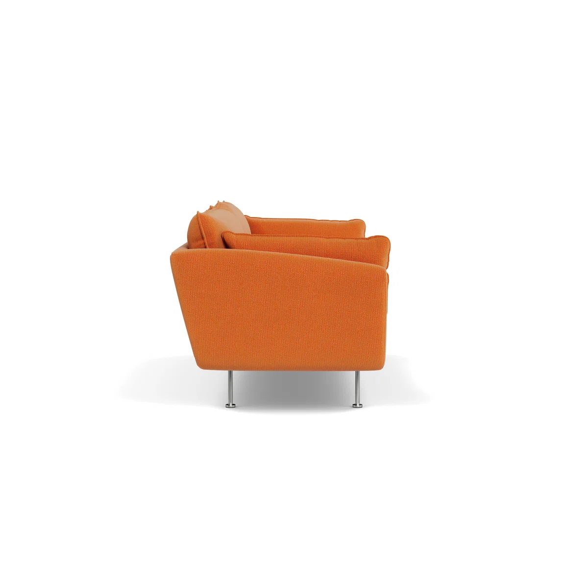 Heal's Allora 4 Seater Sofa Tejo Recycled Zinnia Stainless Steel Feet – image 4