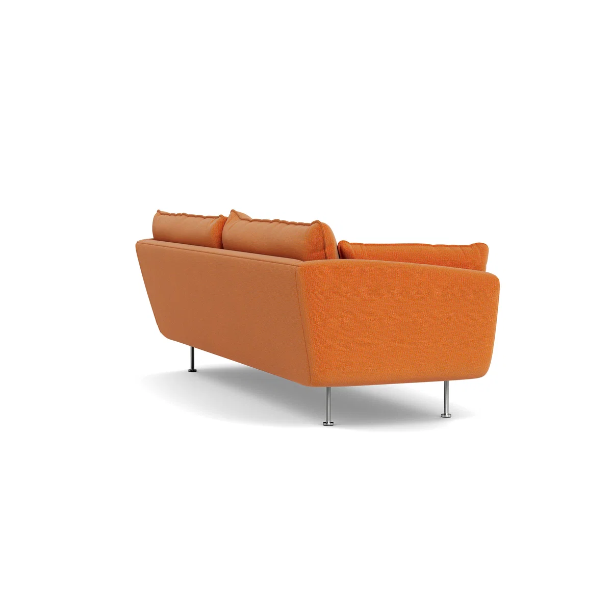 Heal's Allora 4 Seater Sofa Tejo Recycled Zinnia Stainless Steel Feet – image 5