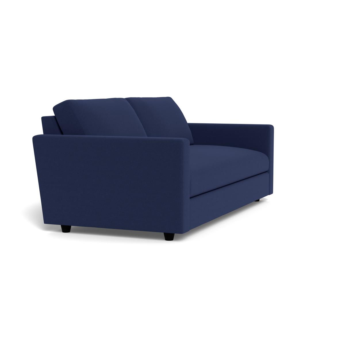 Heal's Nimbus 4 Seater Sofa Melton Wool New Navy Black Feet – image 2