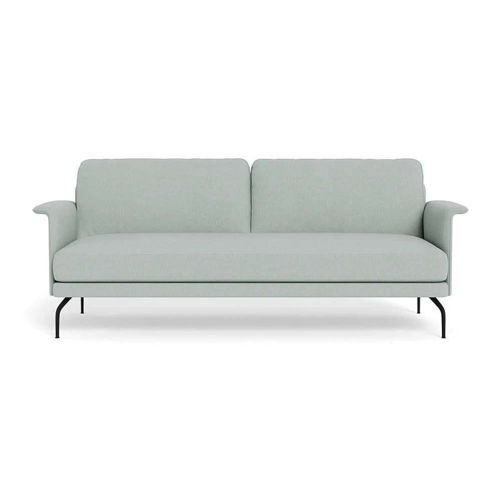 Heal's Iver 4 Seater Sofa Brushed Cotton Oat Black Feet – image 2