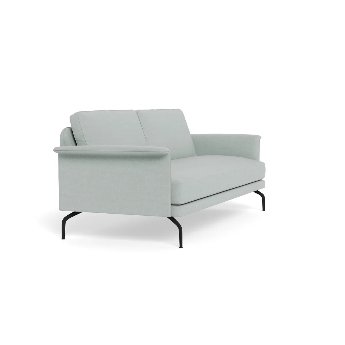 Heal's Iver 4 Seater Sofa Brushed Cotton Oat Black Feet – image 3