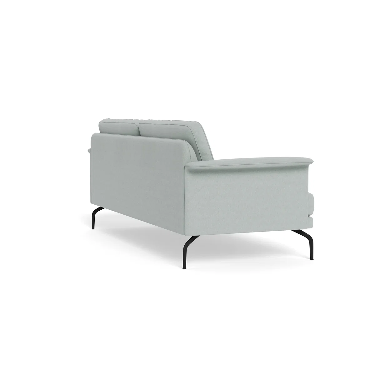 Heal's Iver 4 Seater Sofa Brushed Cotton Oat Black Feet – image 5